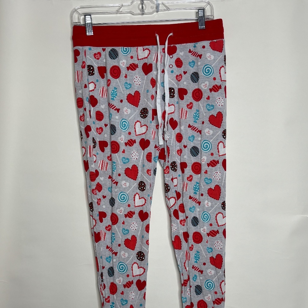 Little Sleepies Valentine's Day hearts Womens Pajama Pants